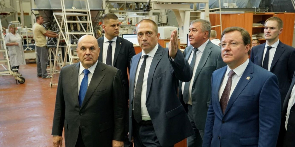 Председатель правительства РФ Михаил Мишустин посетил самарский РКЦ «Прогресс» Савельев Андрей