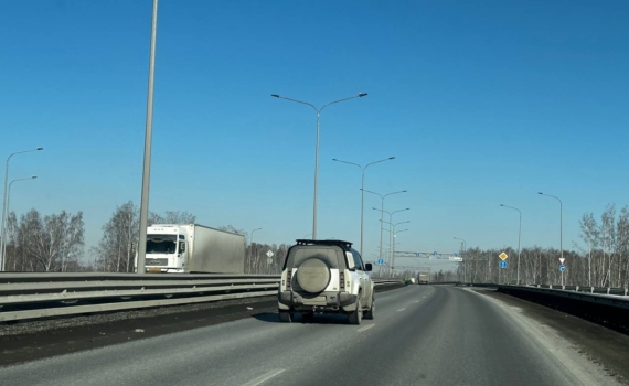 В Тюменской области под колесами водителя 