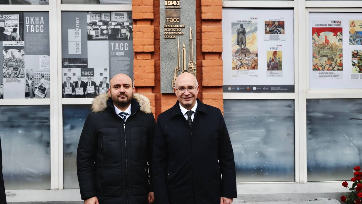 В Самаре увековечили память о деятельности ТАСС в годы Великой Отечественной войны И.Макеева